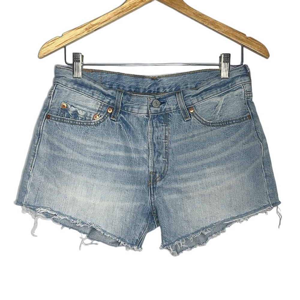 Levi's Light Blue Jean Shorts, Sz 28